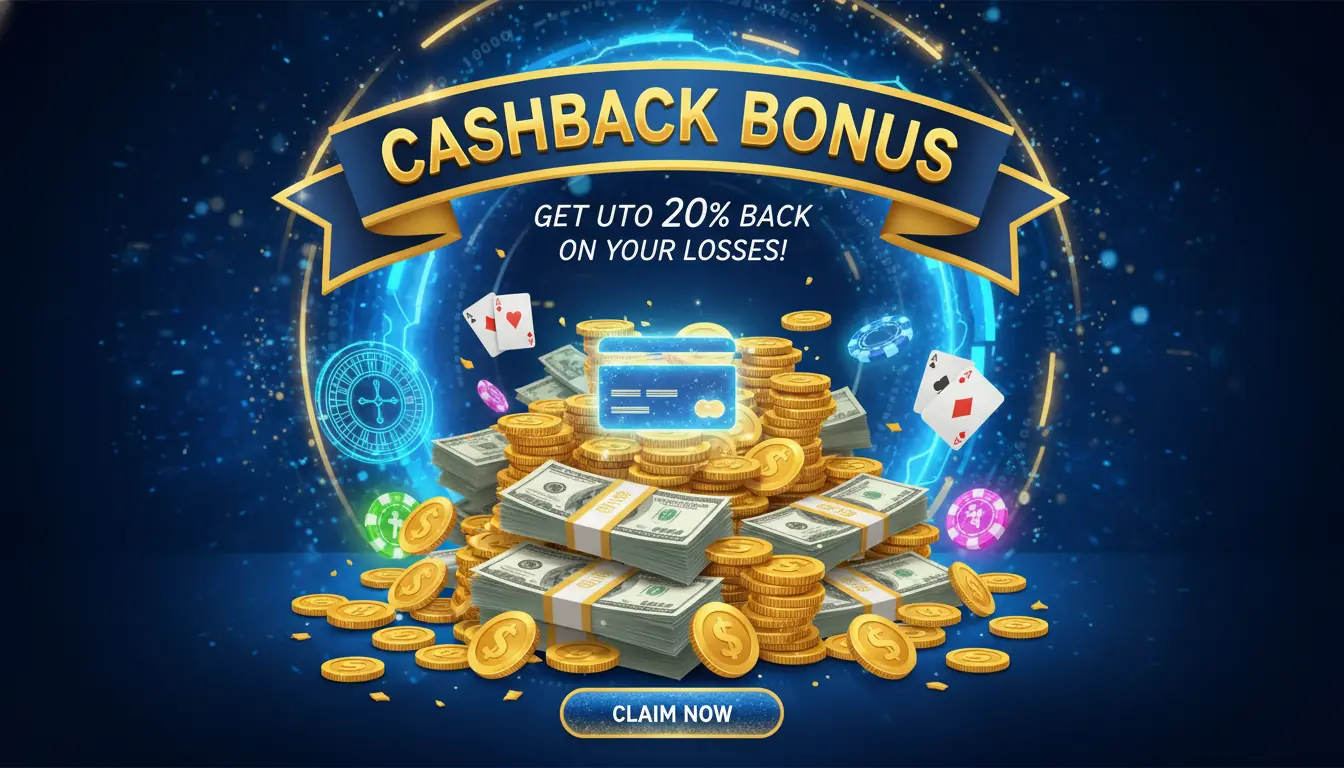 Jammy Monkey casino cashback bonus